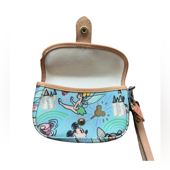 Rare Dooney & Bourke Disney Sketch Wristlet - Picture 3 of 9